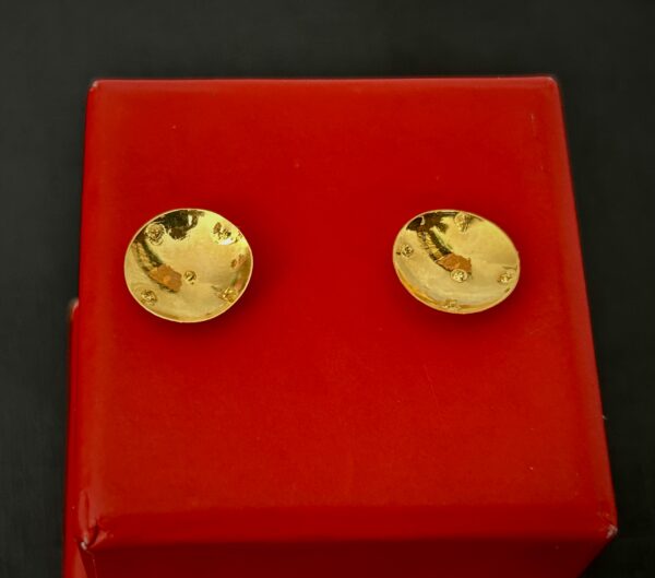 Boucles d'Oreilles Battées – Image 3