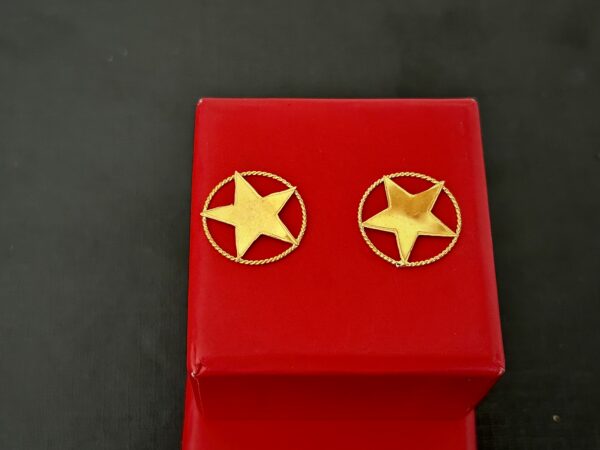Boucles d’Oreilles – Motif Étoile