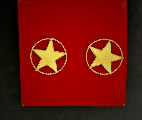 Boucles d’Oreilles – Motif Étoile – Image 2