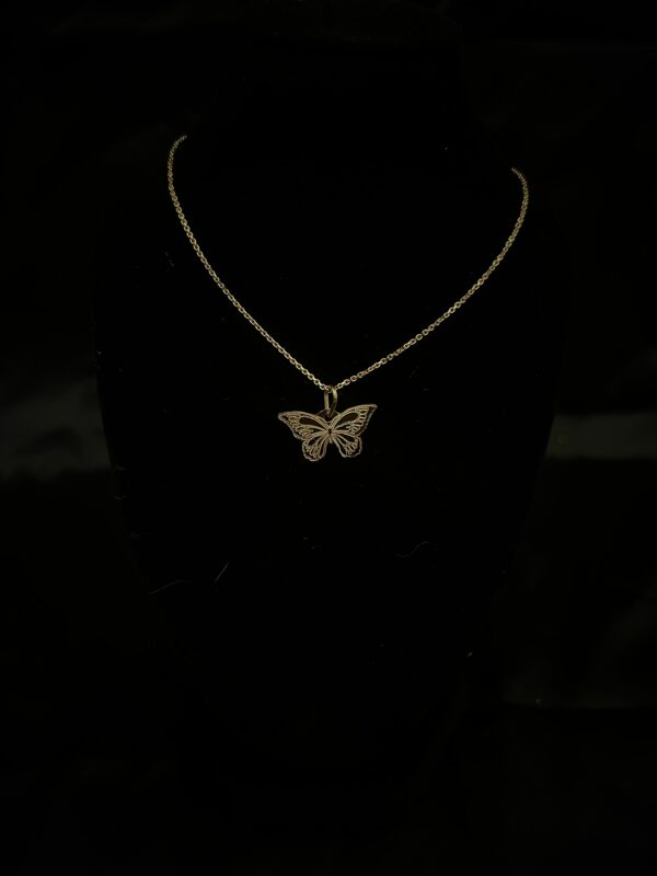 Collier Pendentif Papillon