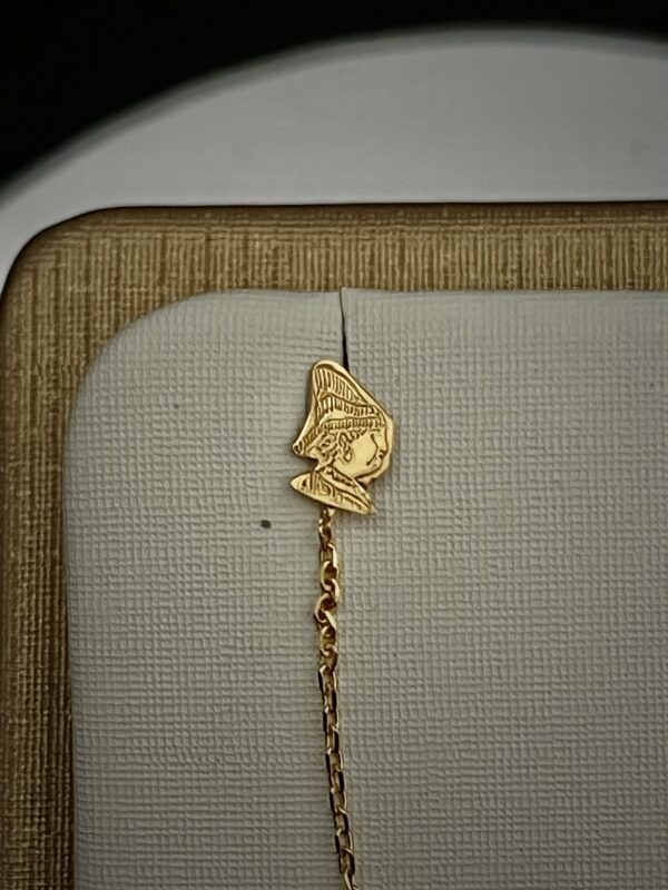 Boucles d'Oreilles Chaînette - Motif Cayennaise – Image 4