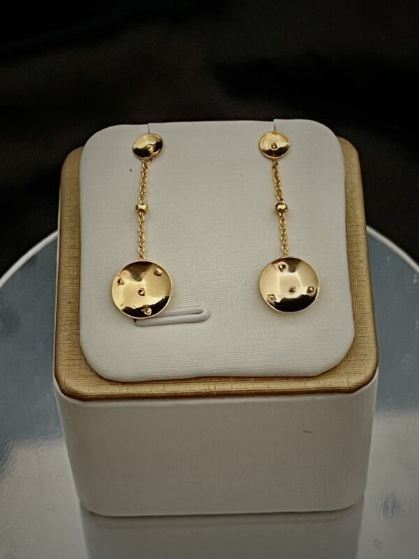 Boucles d'Oreilles Chaînette Batté
