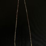 Collier 3 Battées – Grenats Roses