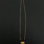 Collier Carte de la Guyane – Grenats Rouges