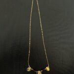 Collier Motif Cayennaise – Grenats Rouges