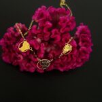 Collier 3 Cartes de la Guyane – Grenats Rouges