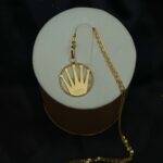 Collier avec Pendentif Motif Couronne