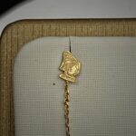 Boucles d&rsquo;Oreilles Chaînette – Motif Cayennaise