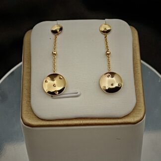 Boucles d'Oreilles Chaînette Batté